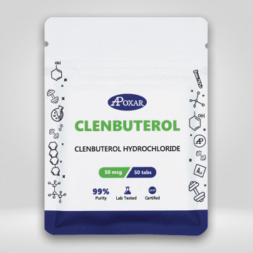 Clenbuterol (Fat Loss) 50mcg/50tabs - Apoxar