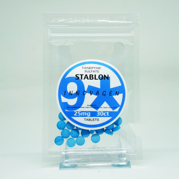 Stablon - Tianeptine (Smart Drug) 25mg/30tabs - Innovagen 